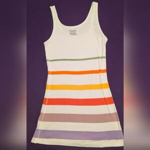 Mossimo Supply Co Colorful Striped Tank Top Long and Lean